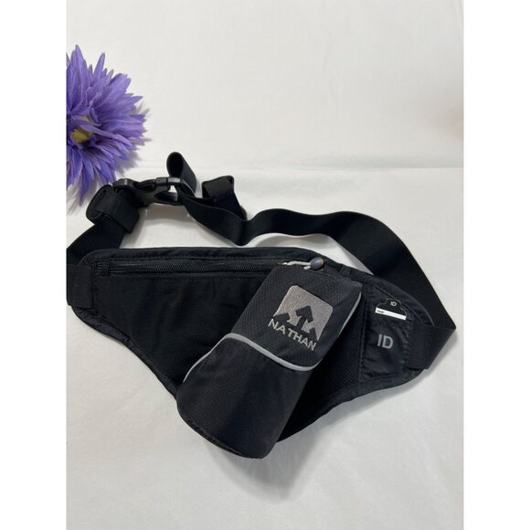 Nathan Black Hydration Waist Pack With Bottle Holder - Picture 5 of 5
